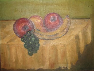 Still Life with Fruit by Gregor Perusek